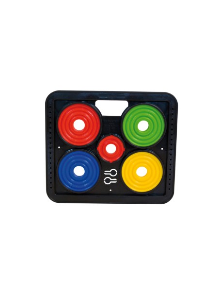 GIOCO PIASTRE CON CESTINO 385