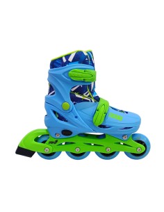 PATTINI IN-LINE EASY ROLLER 35/38 REGOLABILI AZZURRO...