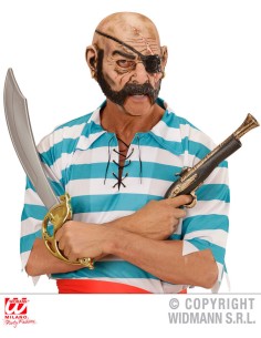 MASCHERA PIRATA ADULTO 00429