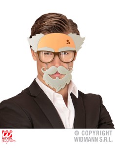 OCCHIALI VECCH.CON BAFFI 14404