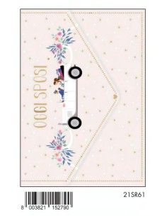 BIGLIETTO MATRIMONIO P/SOLDI 21SR61