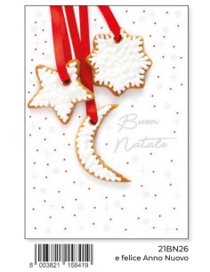 BIGLIETTO BUON NATALE 21BN26