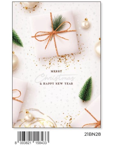 BIGLIETTO BUON NATALE 21BN28