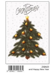 BIGLIETTO BUON NATALE 21BN31