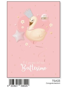 BIGLIETTO BATTESIM BIMBA TSA33