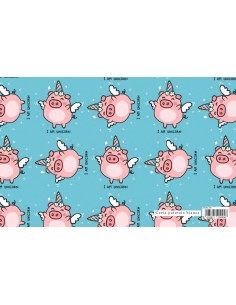 CARTA REGALO 70X100 LITTLE ANIMALS I AM UNICORN ERAC06