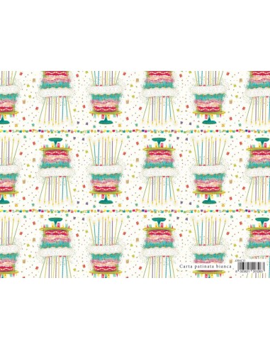 CARTA REGALO 70X100 CANDY CANDY TORTE...