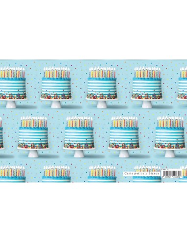 CARTA REGALO 70X100 CANDY CANDY TORTA...