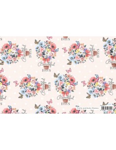 CARTA REGALO 70X100 GARDEN BEAUTIFUL DAY  ERAC26