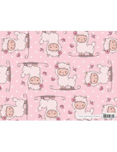 CARTA REGALO 70X100 BABY GIRL ERAC44