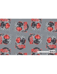 CARTA REGALO 70X100 LITTLE MAN MUSIC  ERAC62