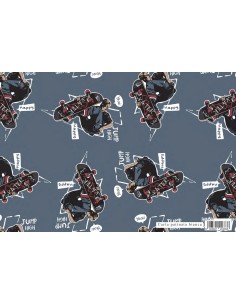 CARTA REGALO 70X100 LITTLE MAN SKATER  ERAC63