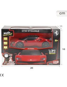AUTO RC FERRARI SF90 124  82334