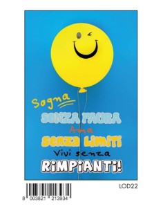 BIGLIETTO LIFE STYLE C/FOIL OLOGRAFICO LOD22