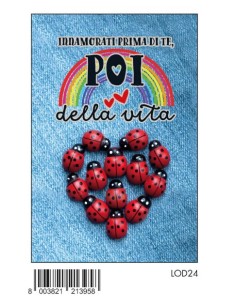 BIGLIETTO LIFE STYLE C/FOIL OLOGRAFICO LOD24