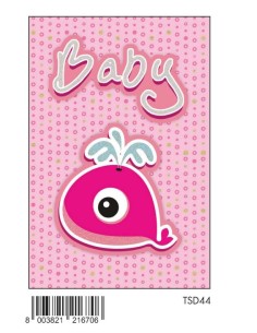 BIGL.NASCITA ROSA SPECIAL C/APPL.+FOIL TSD44