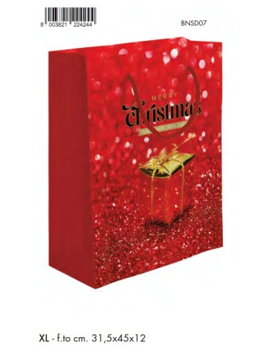 SHOPPER CHRISTMAS REGALO 31,5x45x12...