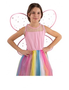 ALI ROSA CON GEMME H.CM 58X52 CA IN BUSTA 03492