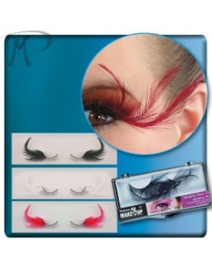 CIGLIA NERE C/PIUME  7178