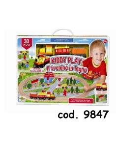 TRENINO LEGNO CIRCUITO 9847