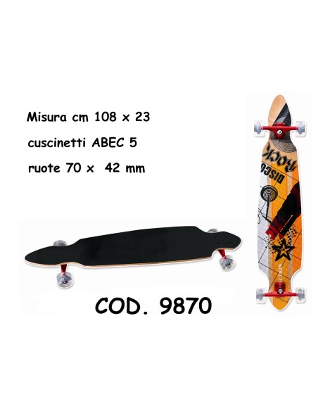 SKATEBOARD LONGBOARD 9870