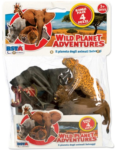 BUSTA ANIMALI SELVAGGI 2 ASS 10039