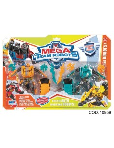 MEGA TEAM ROBOTS CF.2 PZ.10959