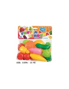 SET CUCINA 21 PEZZI FRUTTA VERDURA 11076