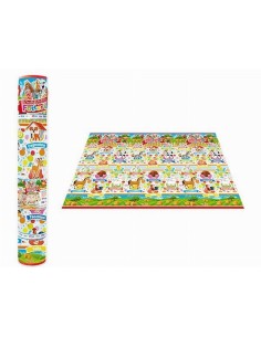 TAPPETO MAXI AMICI FATTORIA 11151