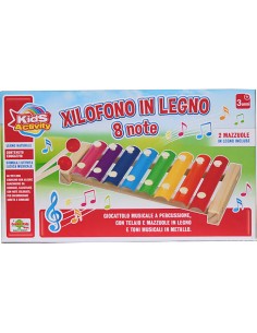 GIOCO LEGNO XILOFONO 8 NOTE 11162